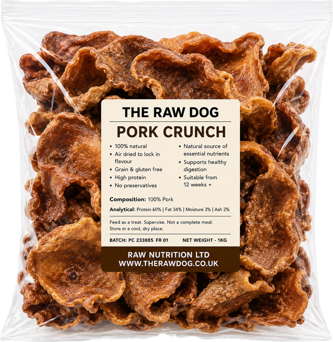 PORK CRUNCH 1KG
