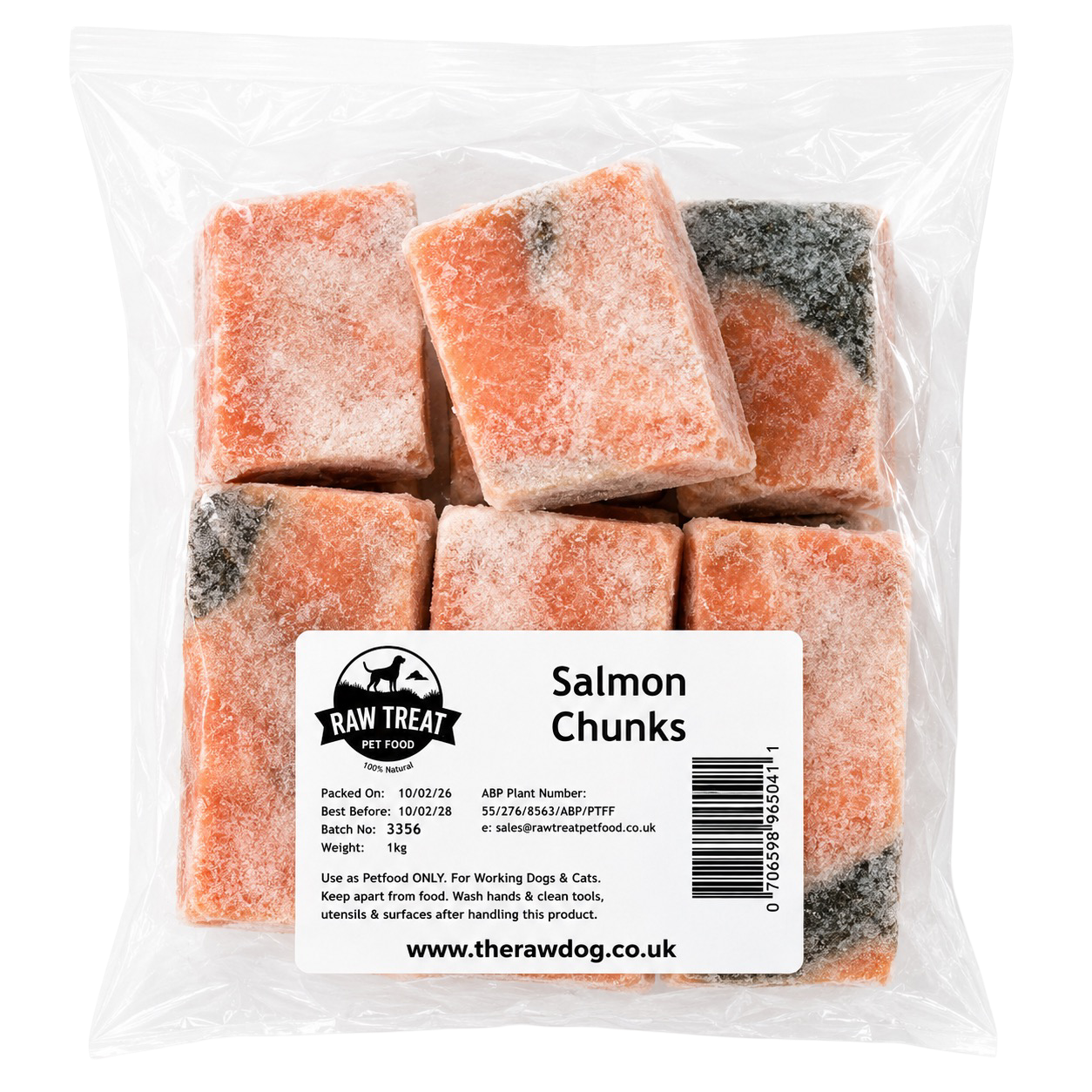 SALMON CHUNKS 1KG