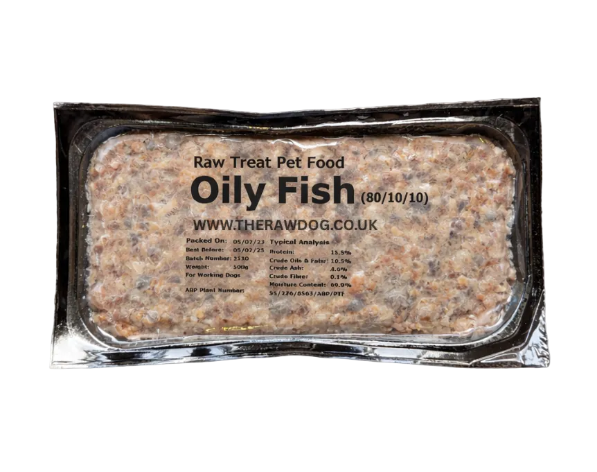 RAW TREAT OILY FISH 80/10/10