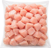Chicken Breast Chunks 1kg raw bones chunks and offal for dogs