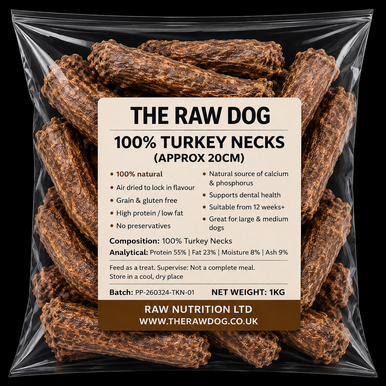 TURKEY NECKS 1KG