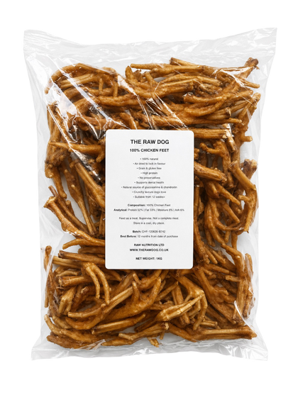 CHICKEN FEET DRIED 1KG