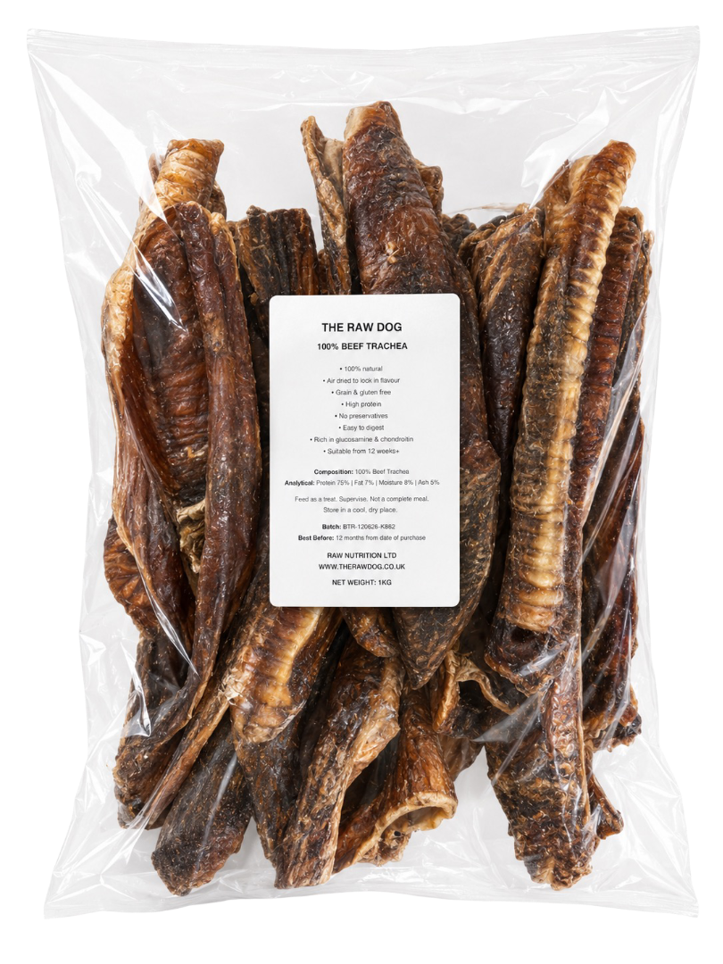 BEEF TRACHEA 30CM 1KG