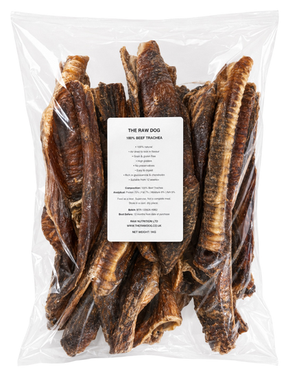 BEEF TRACHEA 30CM 1KG