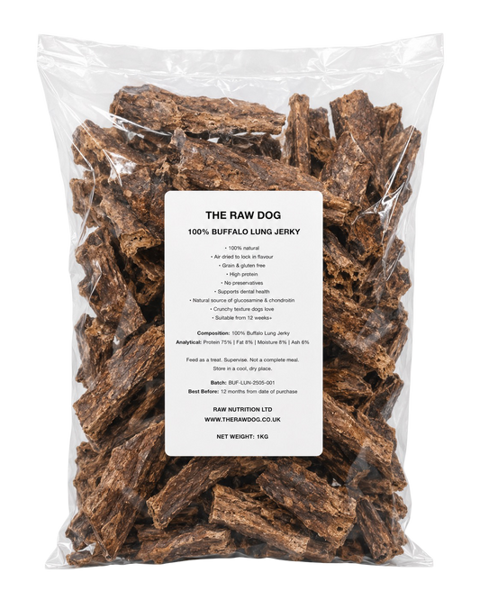 BUFFALO LUNG JERKY 1KG